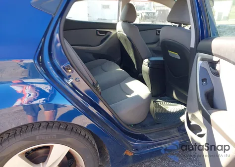 2013 Hyundai Elantra Gls из США, поврежденный, VIN KMHDH4AE9DU536077